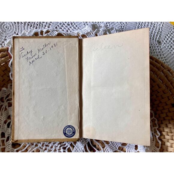 Antique Tennyson Poetry Book: The Princess, Ornate 1890s HM Caldwell Edition - Picture 3 of 6